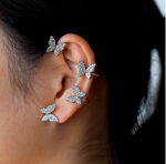 Shiny Butterfly Earrings