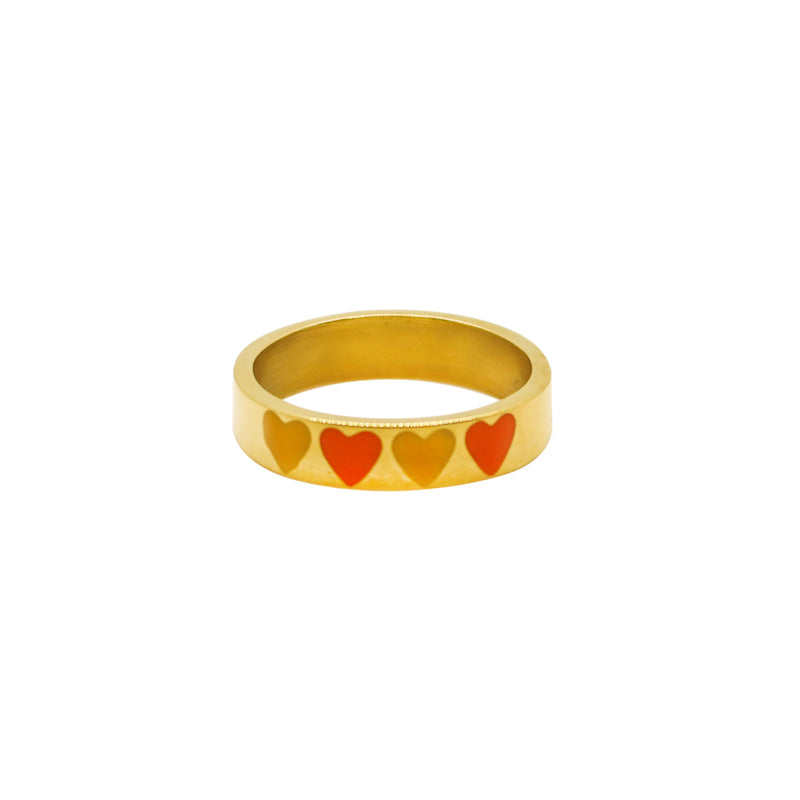 colorful heart ring2