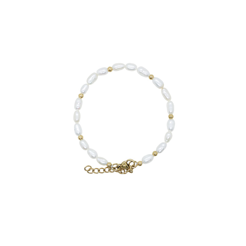 Small dot pearl bracelet